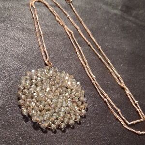 Elegant Gold and Silver Necklace